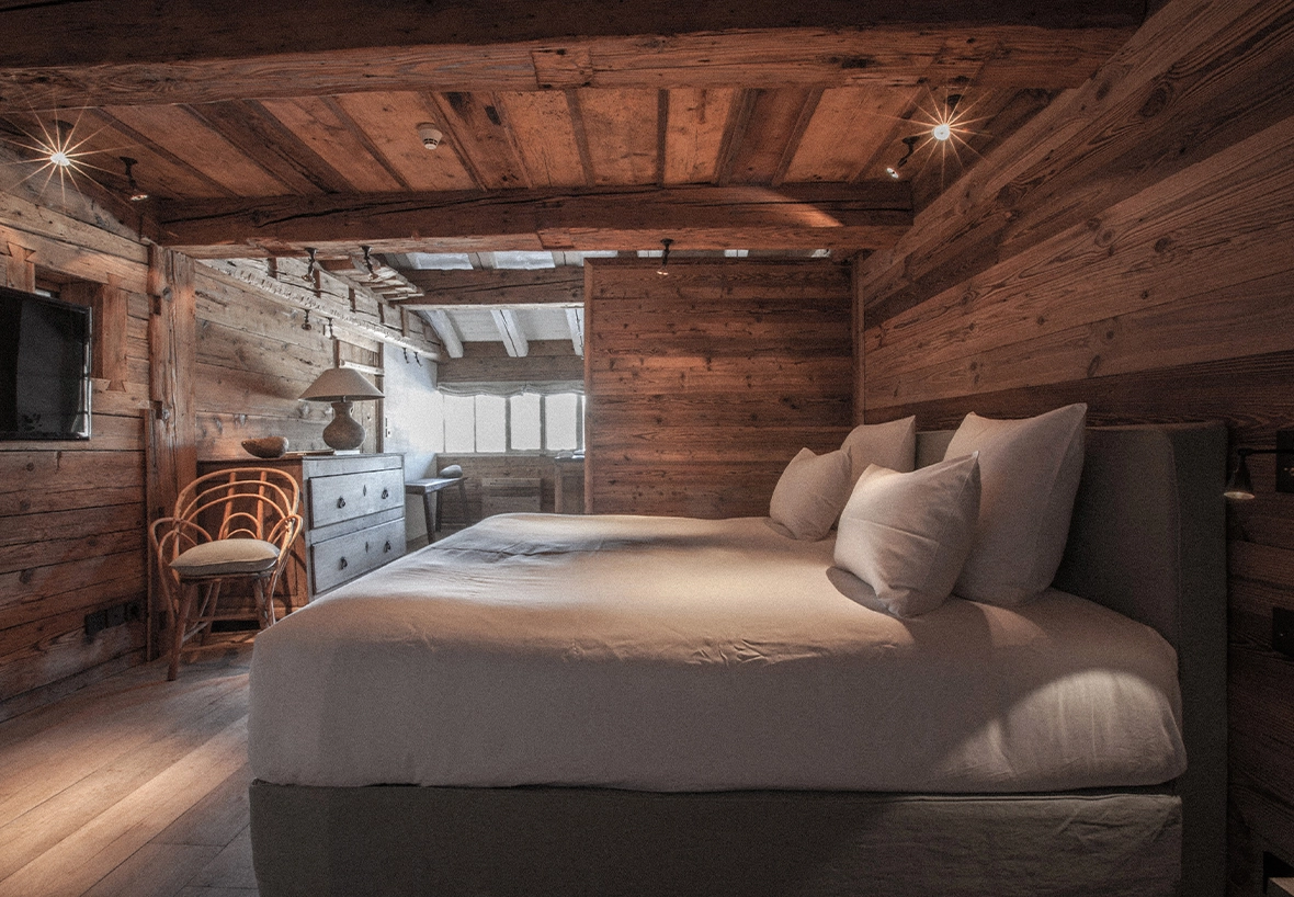 Zannier Hotels Le Chalet - Luxury ski hotel gallery image 5 showing alpine architecture, interior design, or mountain views