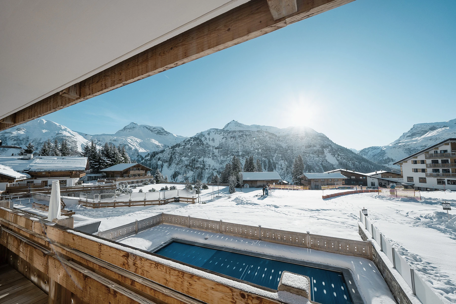 Burg Vital Resort - Luxury ski hotel gallery image 32 showing alpine architecture, interior design, or mountain views