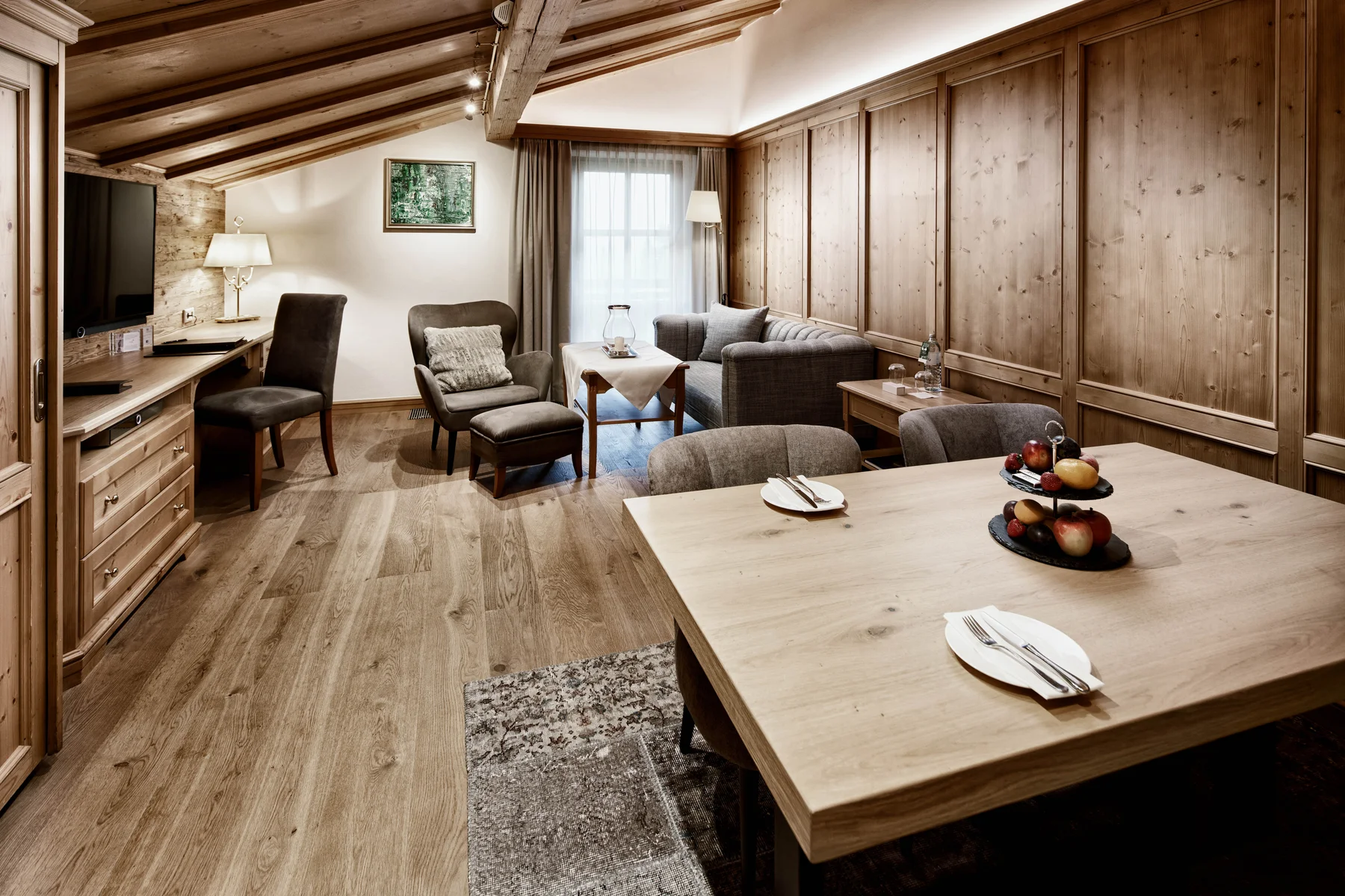 Burg Vital Resort - Luxury ski hotel gallery image 29 showing alpine architecture, interior design, or mountain views