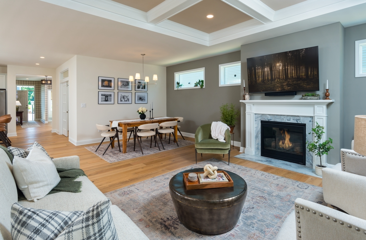 Cypress Ranch - Great room looking to Entry Foyer