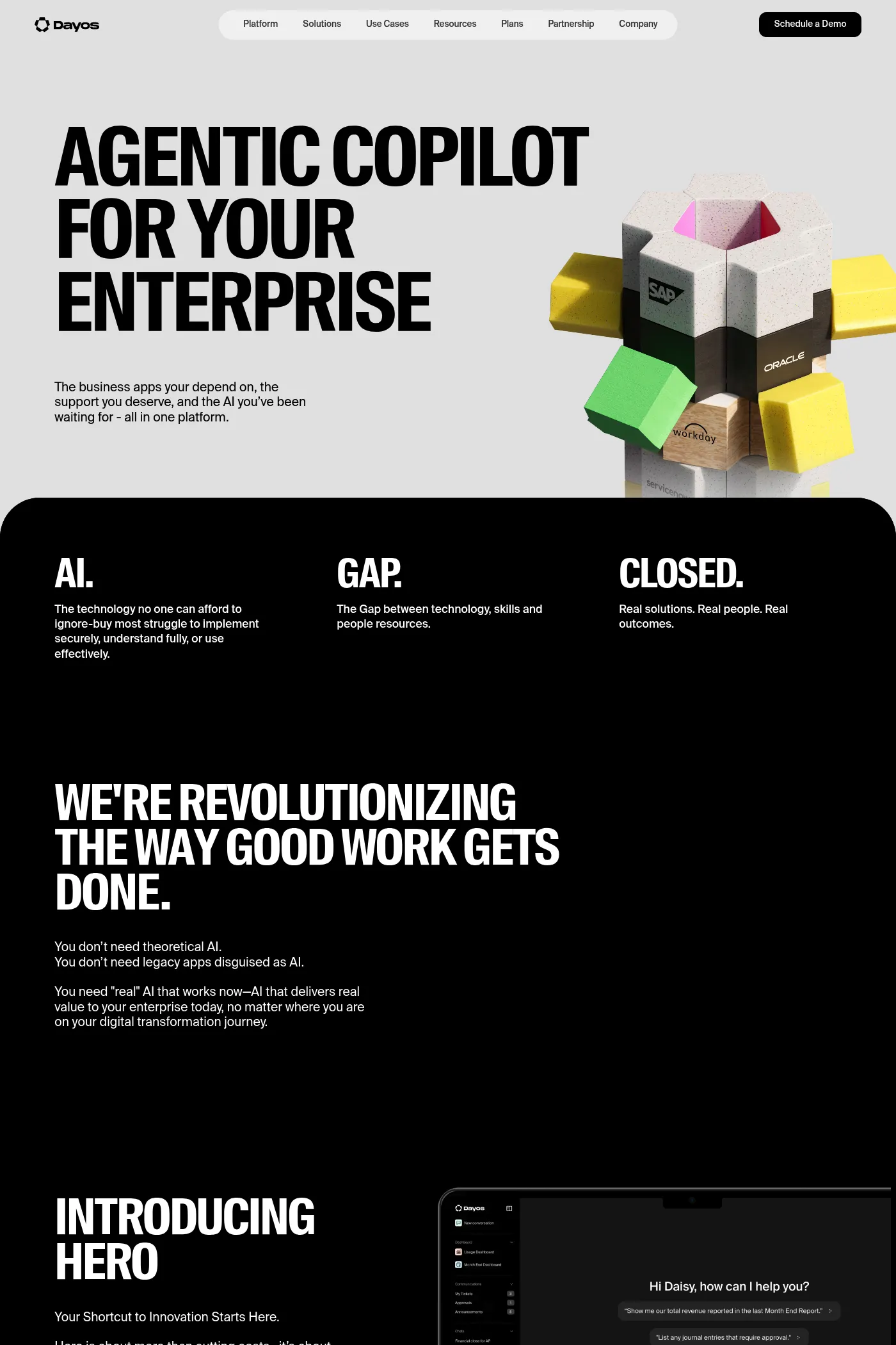 Dayos desktop screenshot