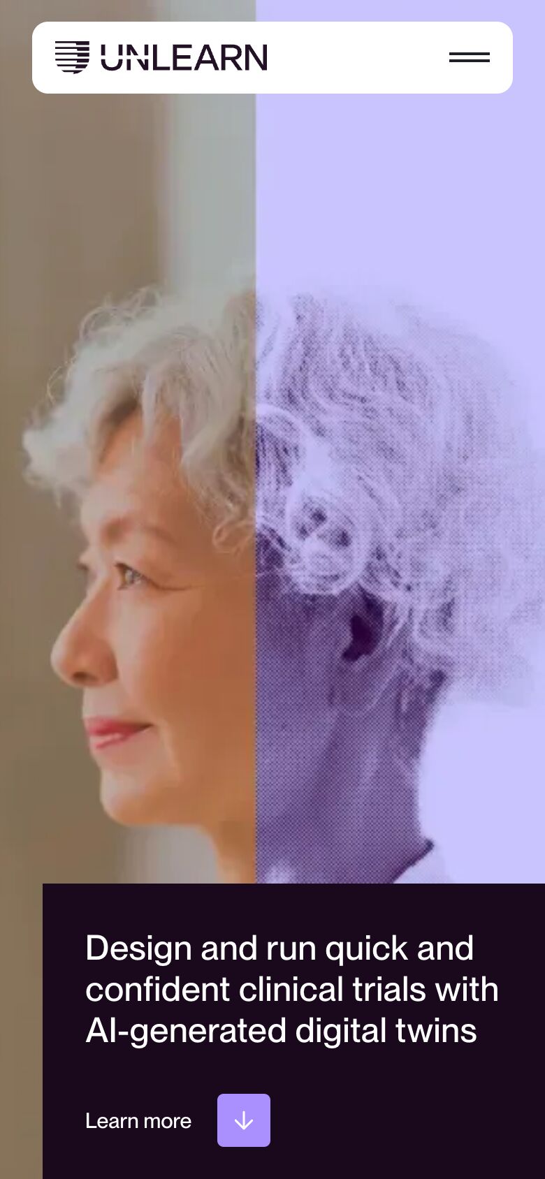 Unlearn mobile screenshot