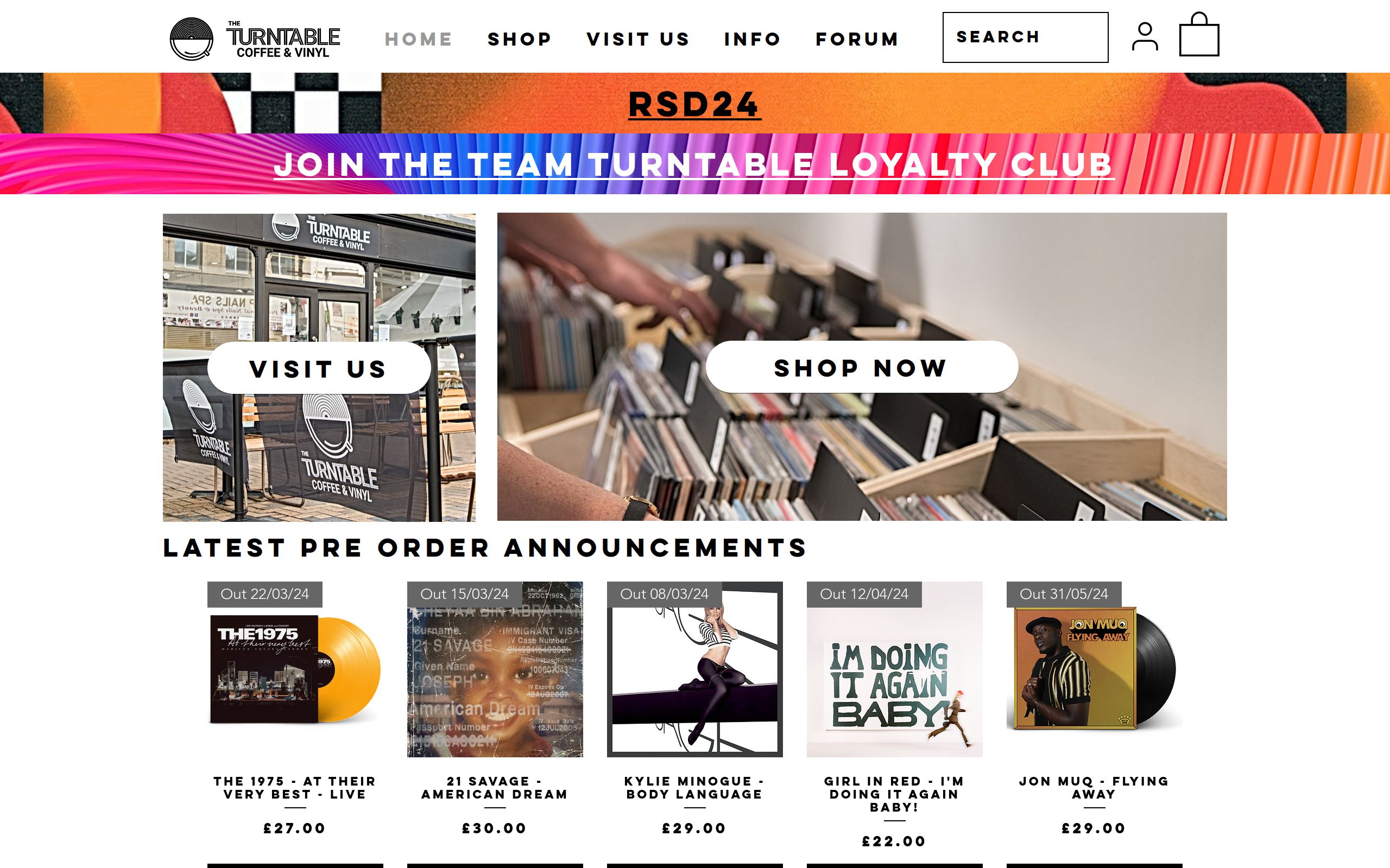 The Turntable Coffee & Vinyl Company