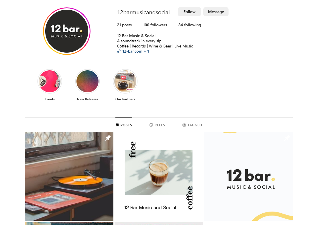 12 Bar Music and Social