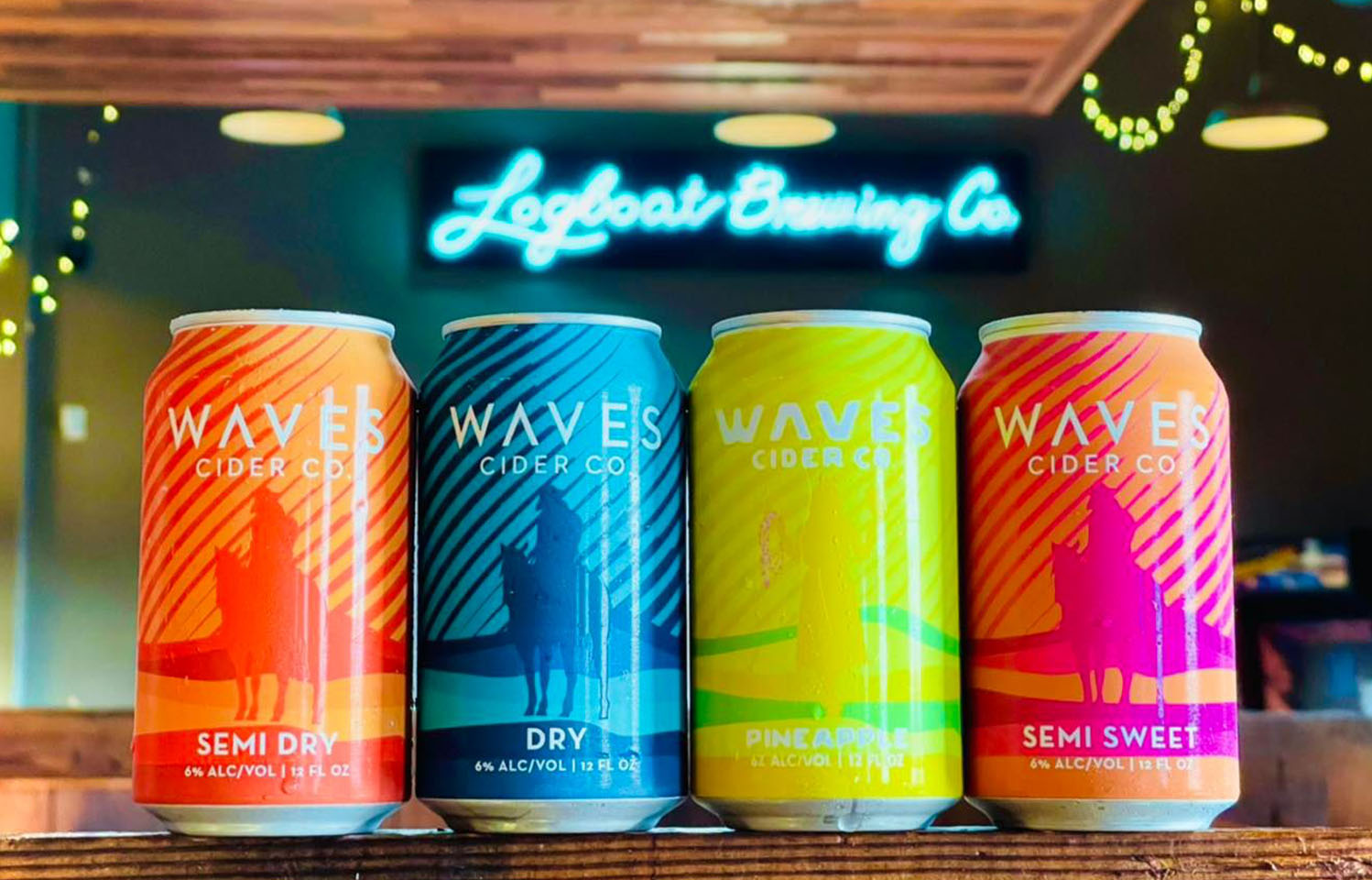 Bring your family and friends to the tasting room at Waves Cider Co in Columbia, Mo.
