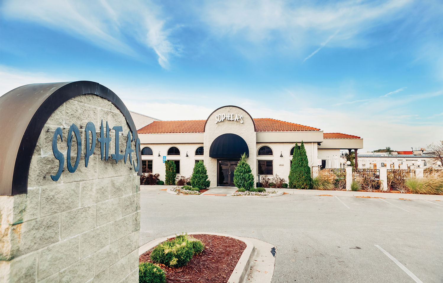 Choose between over 100 kinds of wine and food at Sophia's in Columbia, MO.