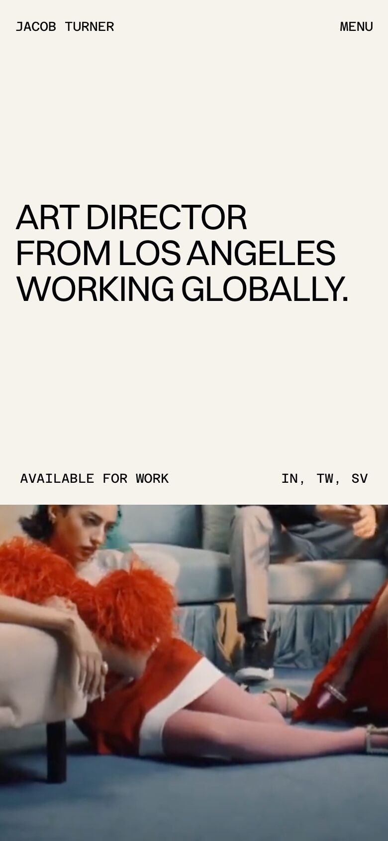 Jacob Turner mobile screenshot