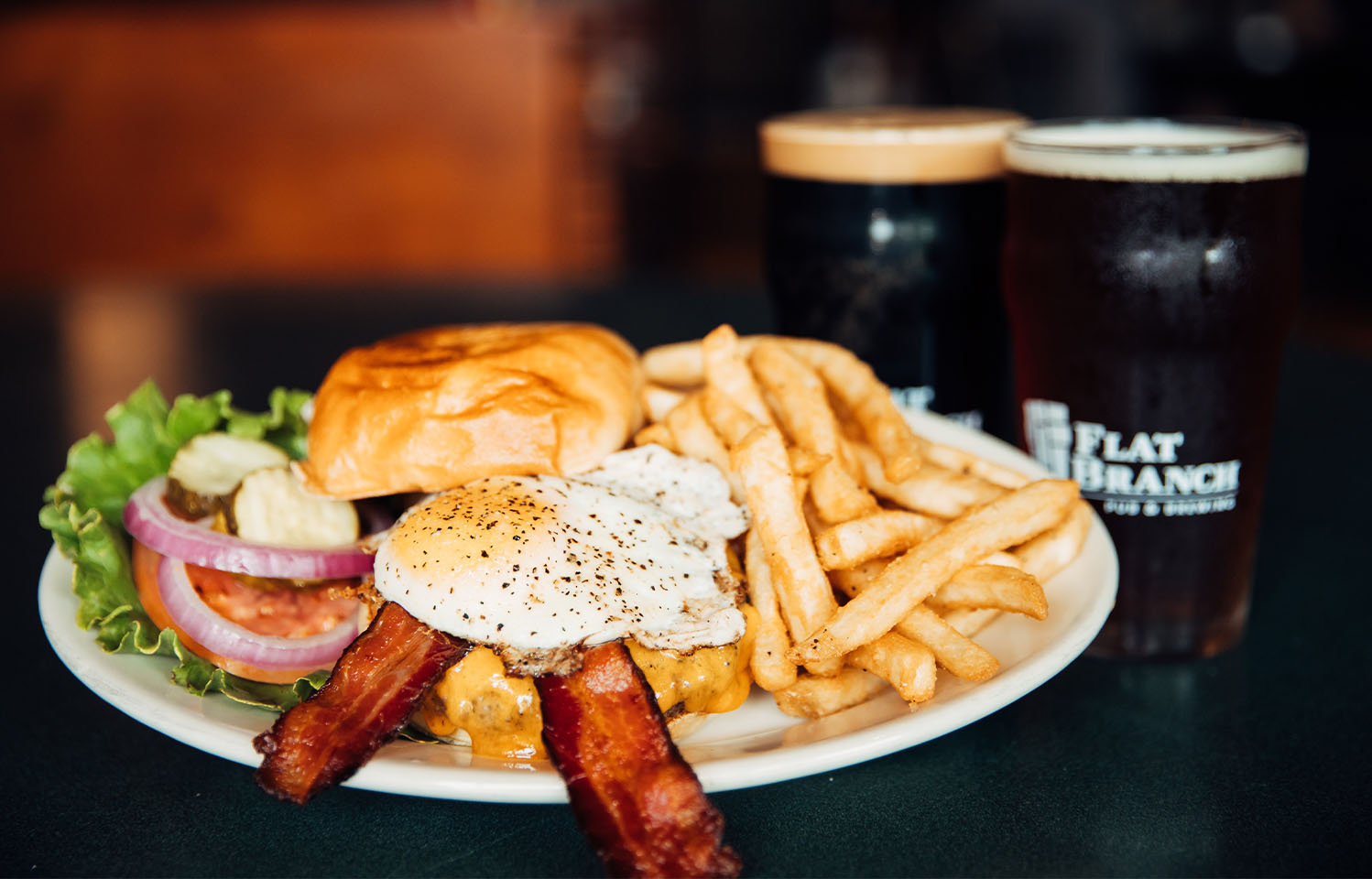 You'll never be disapointed with homemade dishes from Flat Branch in Columbia, MO.