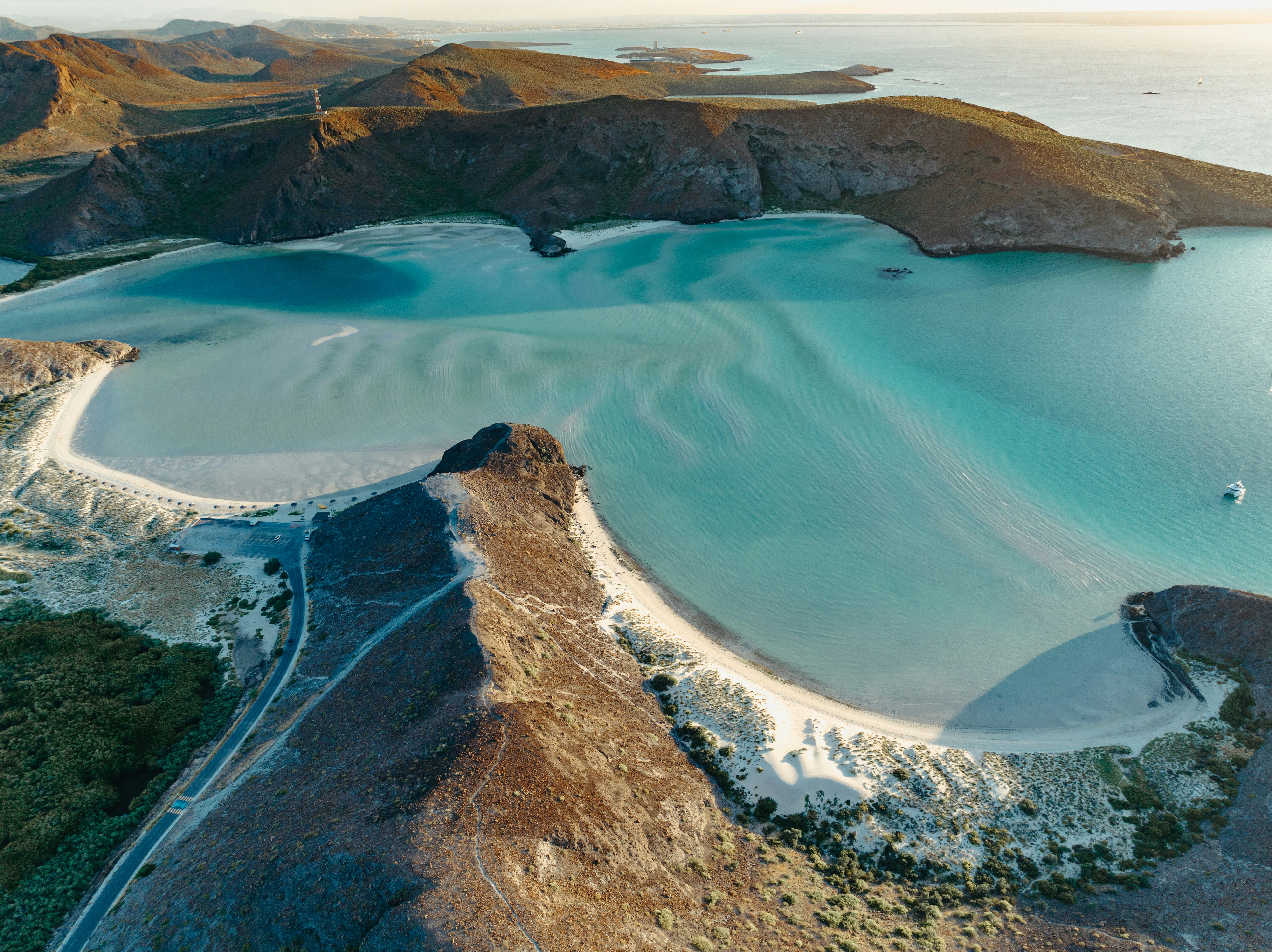 Epic view of Balandra Bay in Baja California Sur