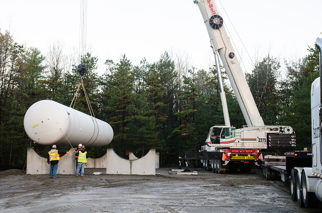 TANK INSTALLATION UPSTATE NEW YORK