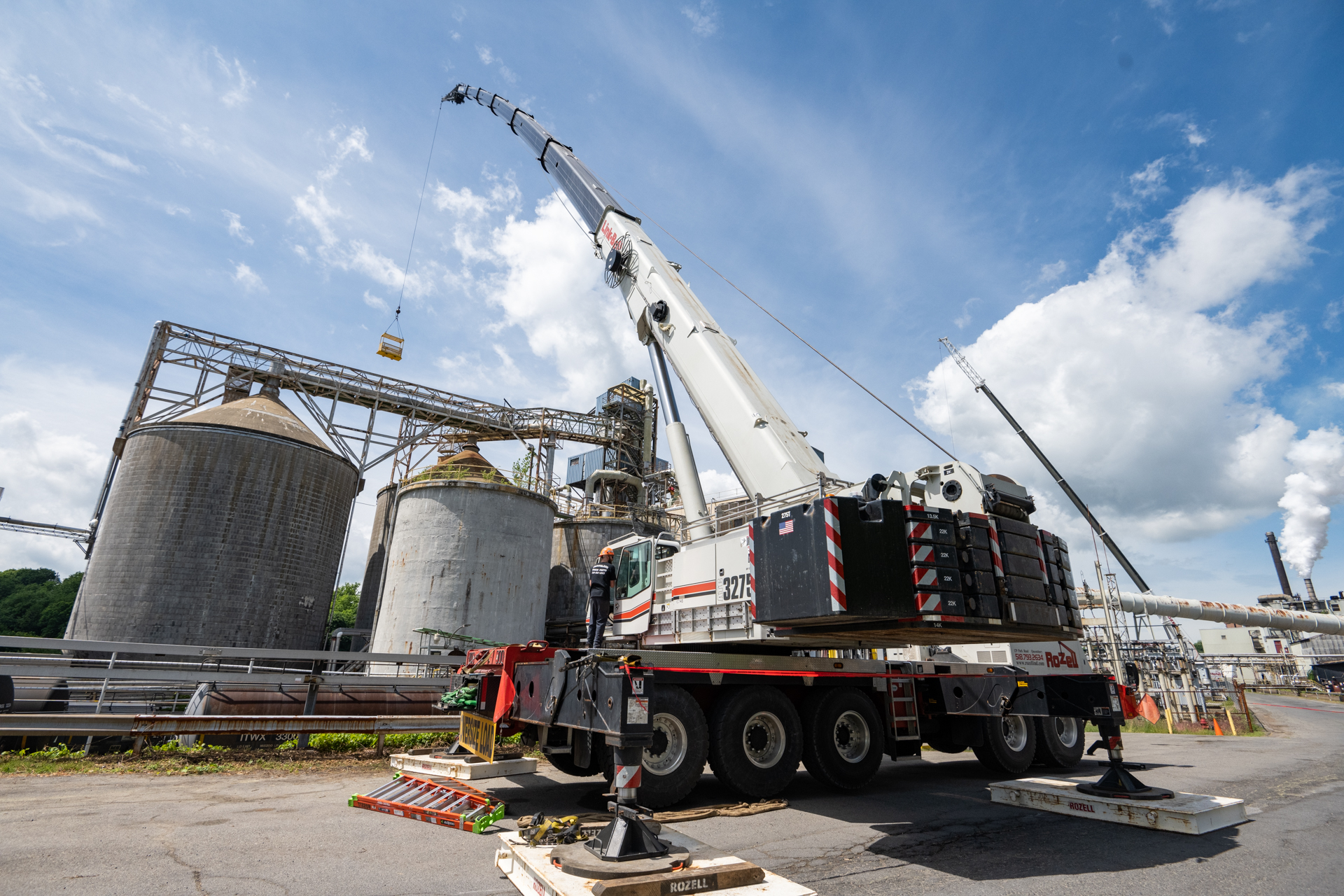 CRANE RENTAL FOR STEEL INSPECTION