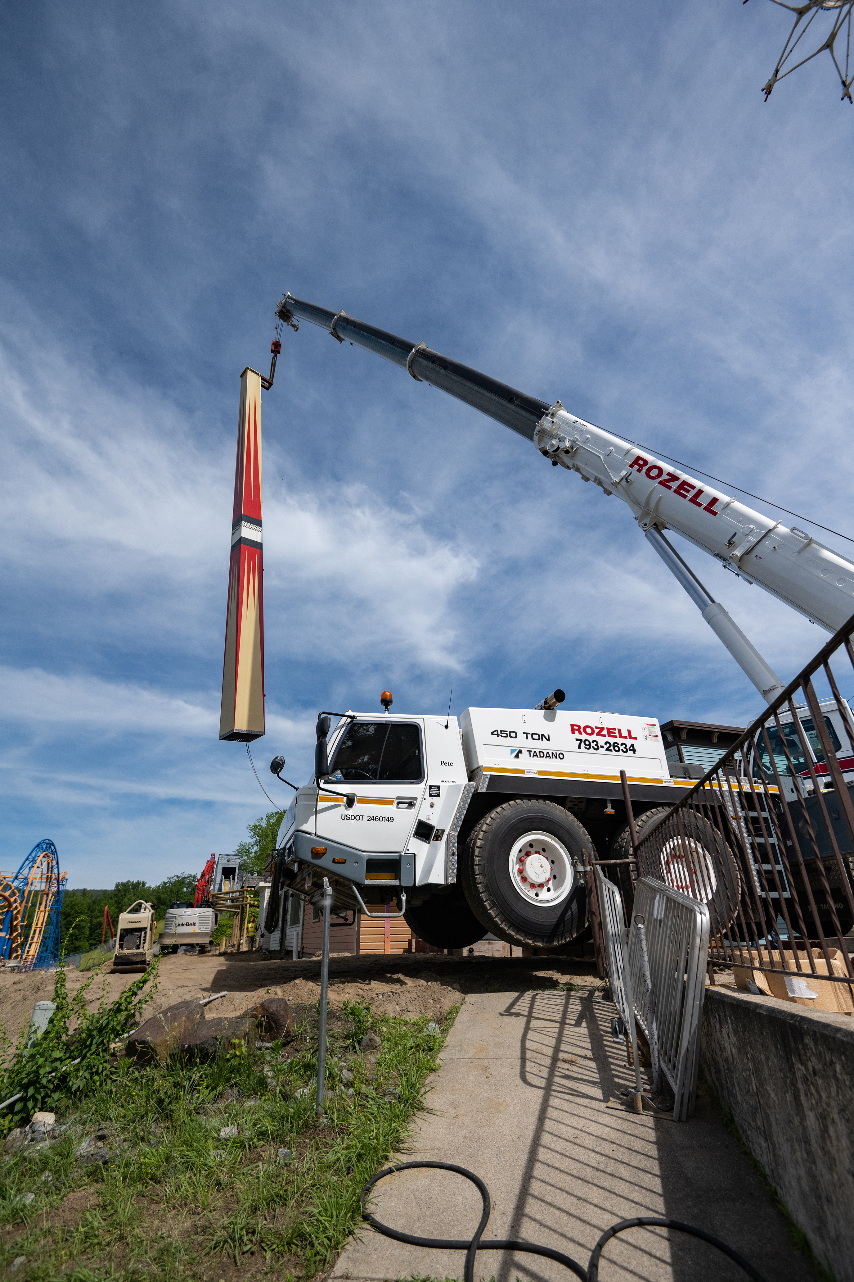 HEAVY EQUIPMENT INSTALLATION