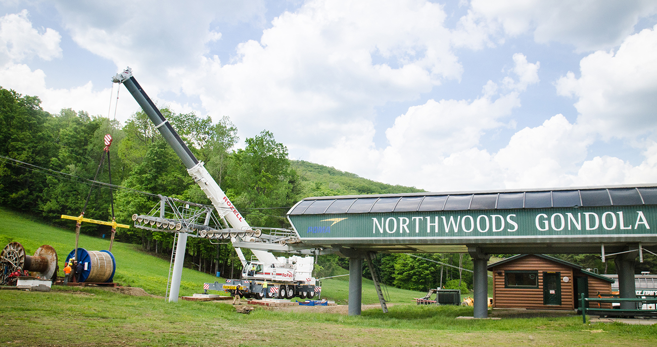 LIFT CABLE INSTALLATION