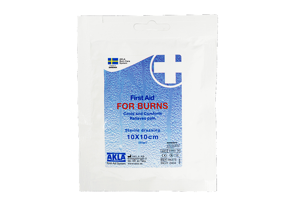 Kompress FOR BURNS, 10x10cm