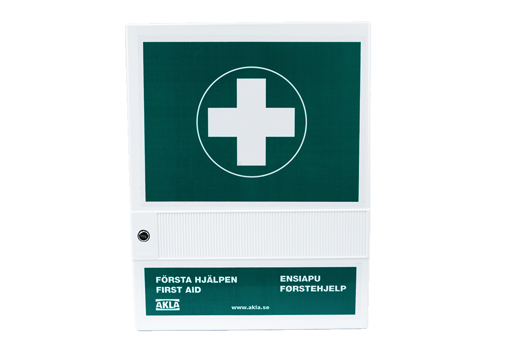 Första hjälpen, skåp