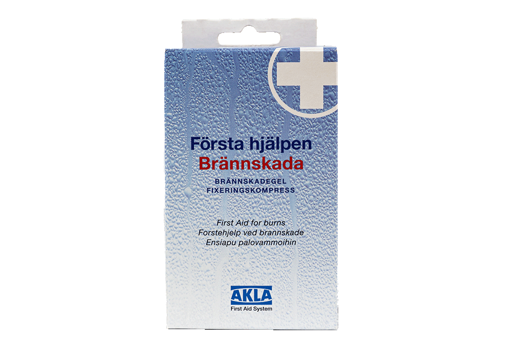 Gel FOR BURNS, flaska, 59 ml med fixérkompress