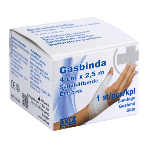 Bandage, gauze, self-adhesive,  4 cm x 2,5 m