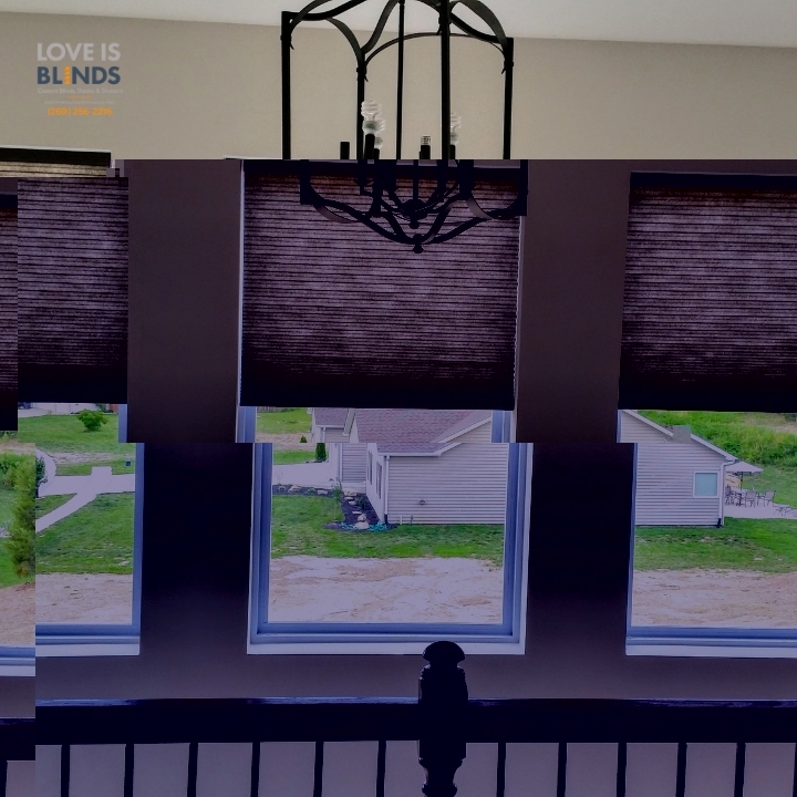 Love is Blinds-Custom Blinds, Shades, Shutters, 10429 E M-89 Hwy Suite 115, Richland, MI 49083, (269) 256-2216 Custom Honeycomb Shades