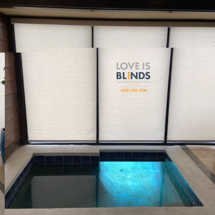 Love is Blinds-Custom Blinds, Shades, Shutters, 10429 E M-89 Hwy Suite 115, Richland, MI 49083, (269) 256-2216 Custom Roller Shades