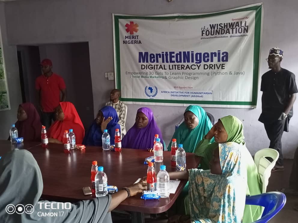 3rd Batch of Girls for ProjectMeritEdNigeria