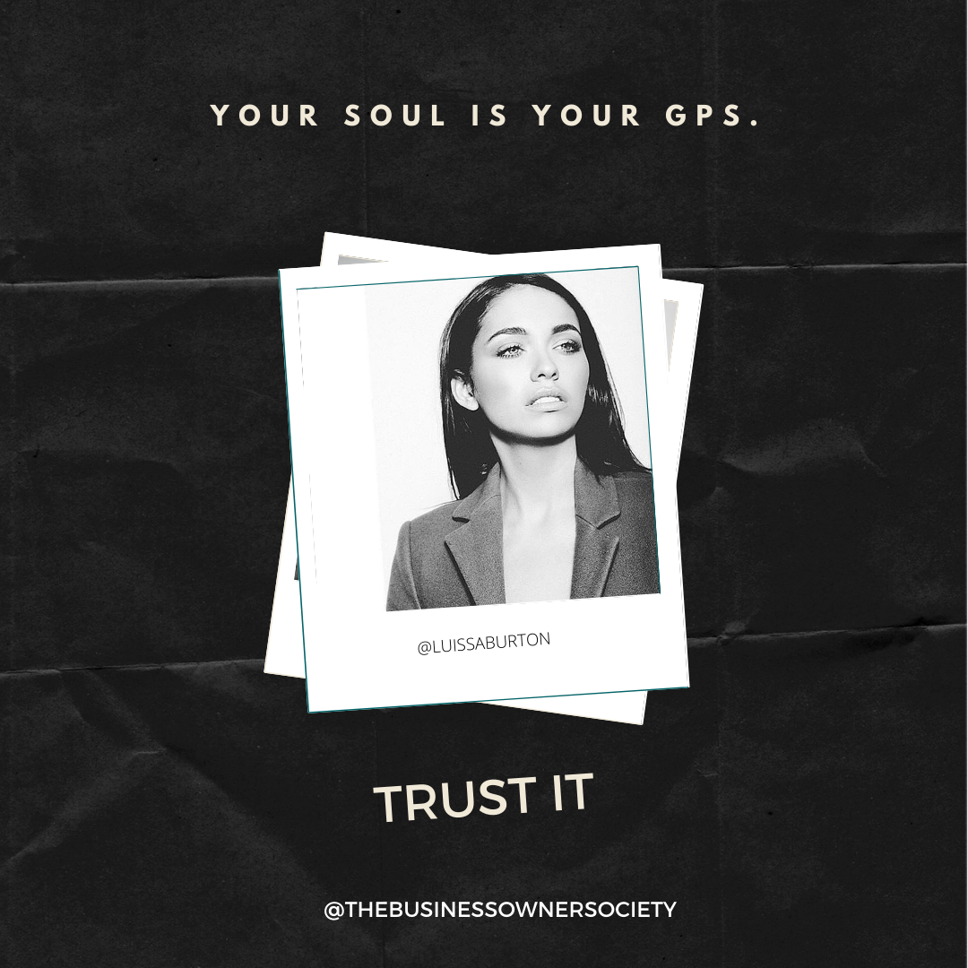 YOUR SOUL IS YOUR GPS