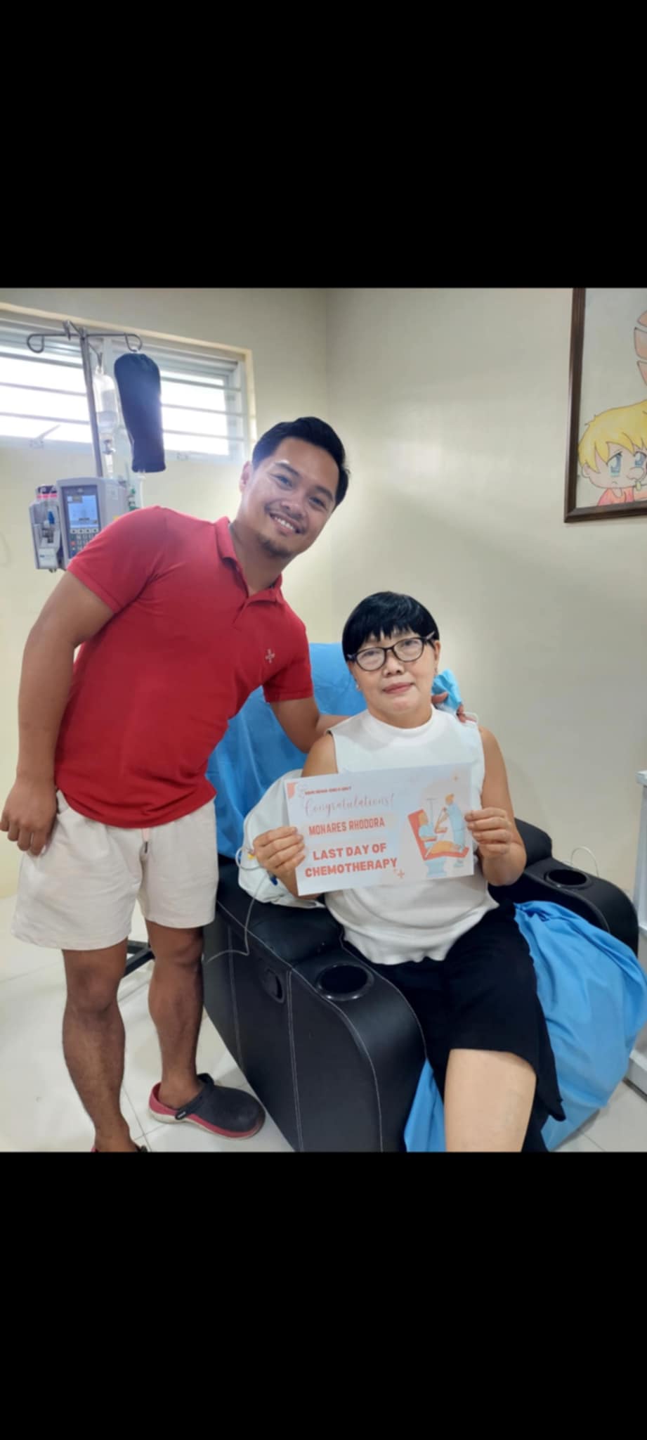 To have money for my mother's operation