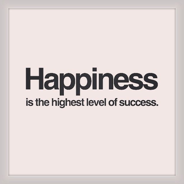 Success and Happiness
