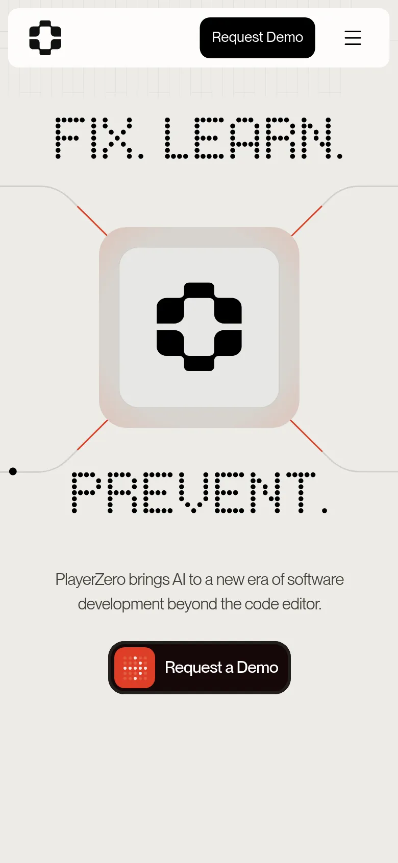 PlayerZero mobile screenshot