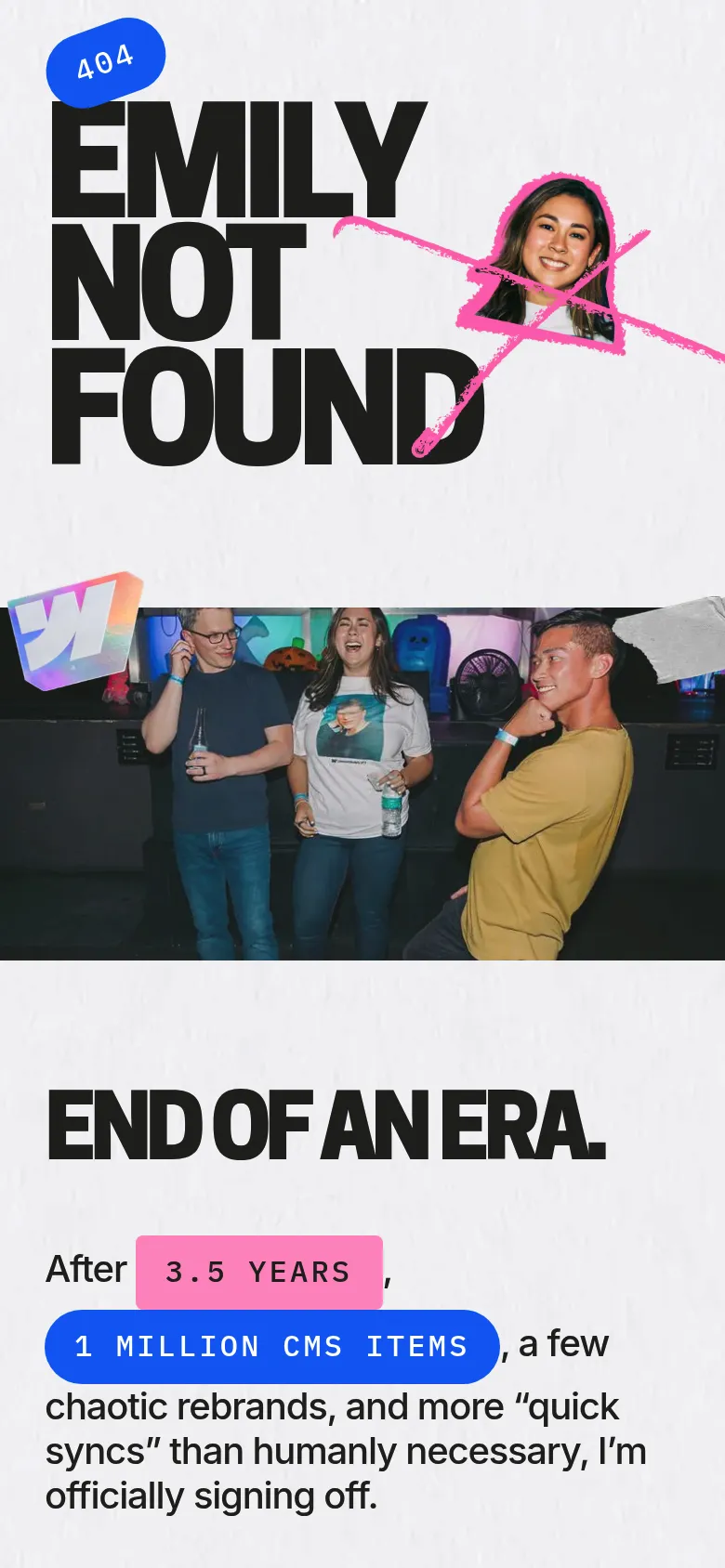 Emily Lonetto mobile screenshot