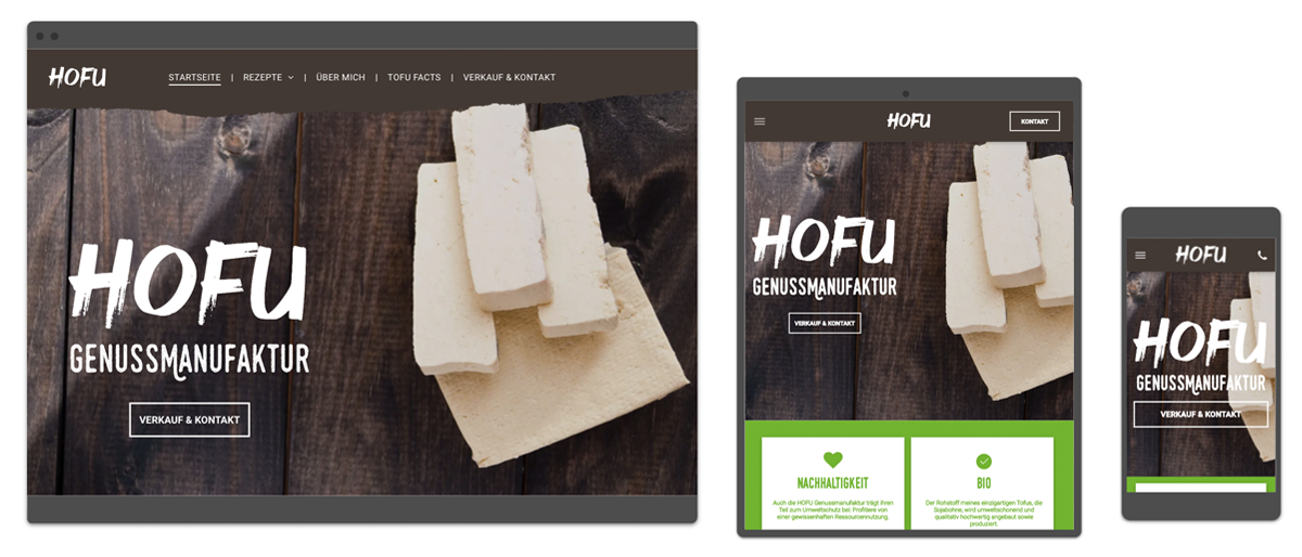 Website Referenz Hofu