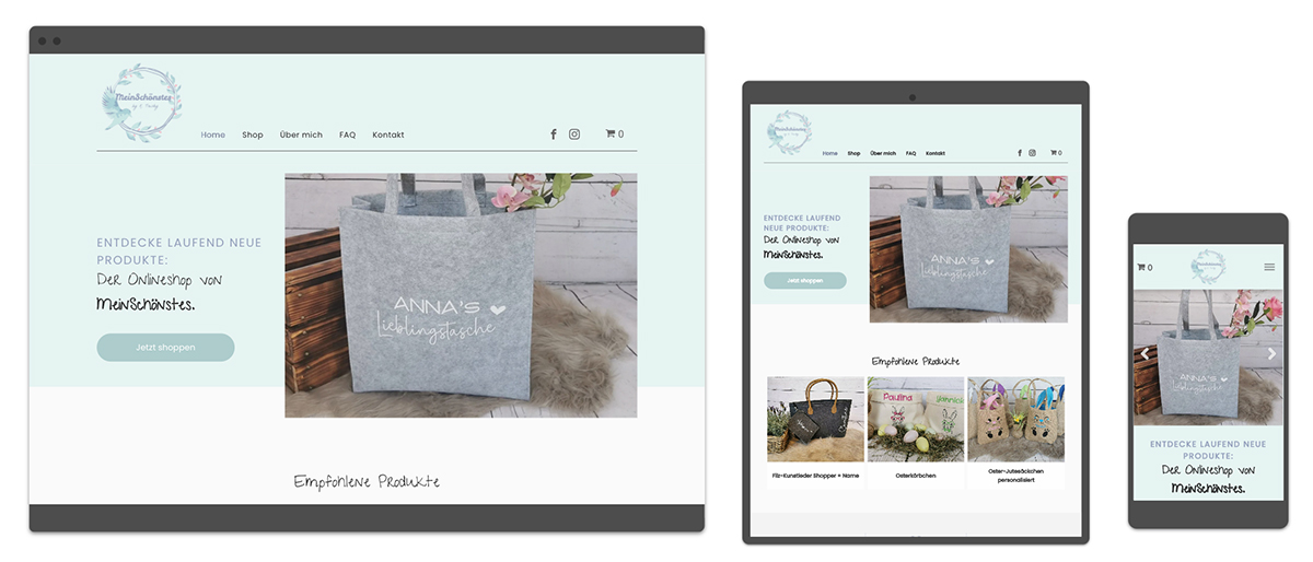 Website Referenz MeinSchönstes