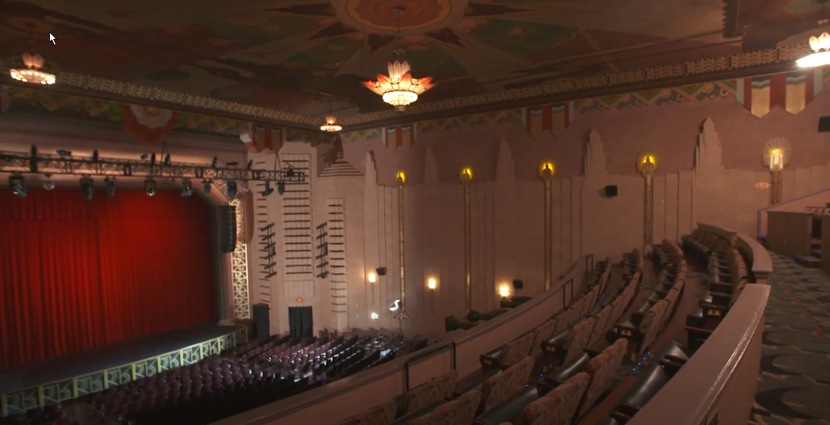 Love is Blinds - Custom Blinds, Shades, and Shutters Fox Tucson Theatre view from balcony