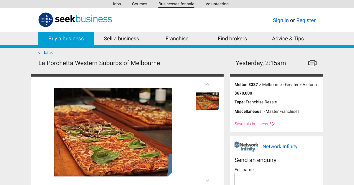 Sell Business in Diamond Creek