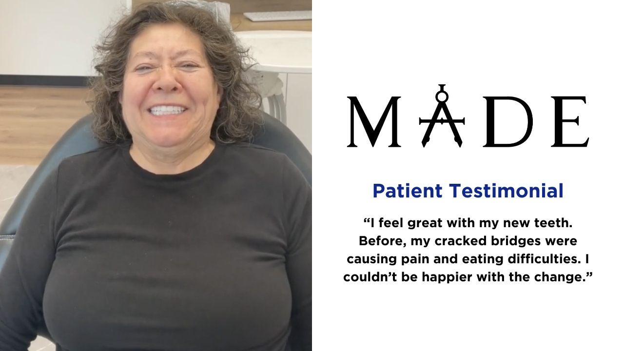 Nora's Smile Transformation at MADE Dental Implant & Prosthodontics Center | Highland IN