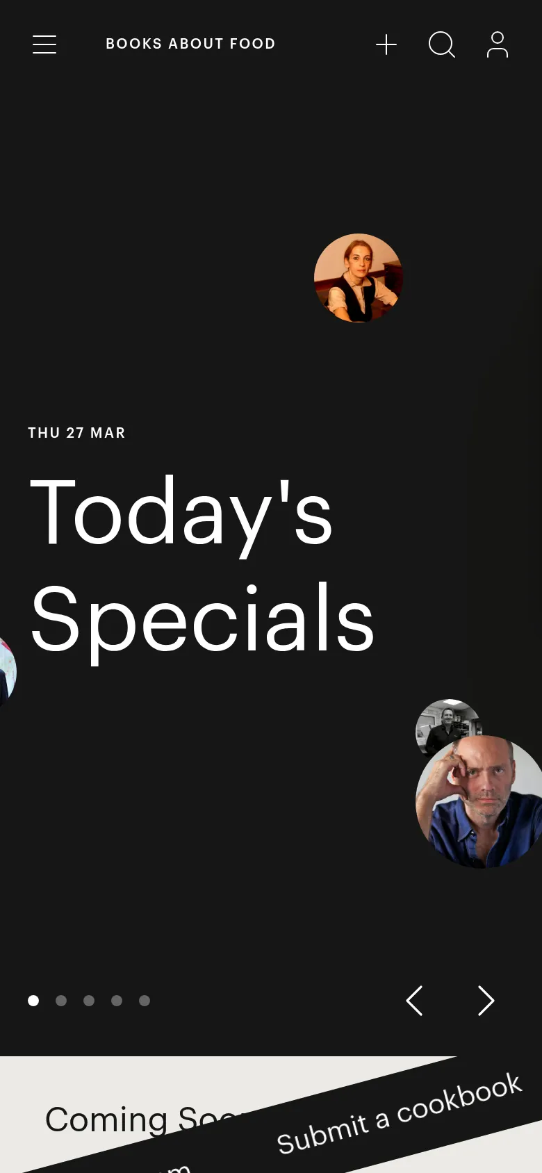 Books About Food mobile screenshot