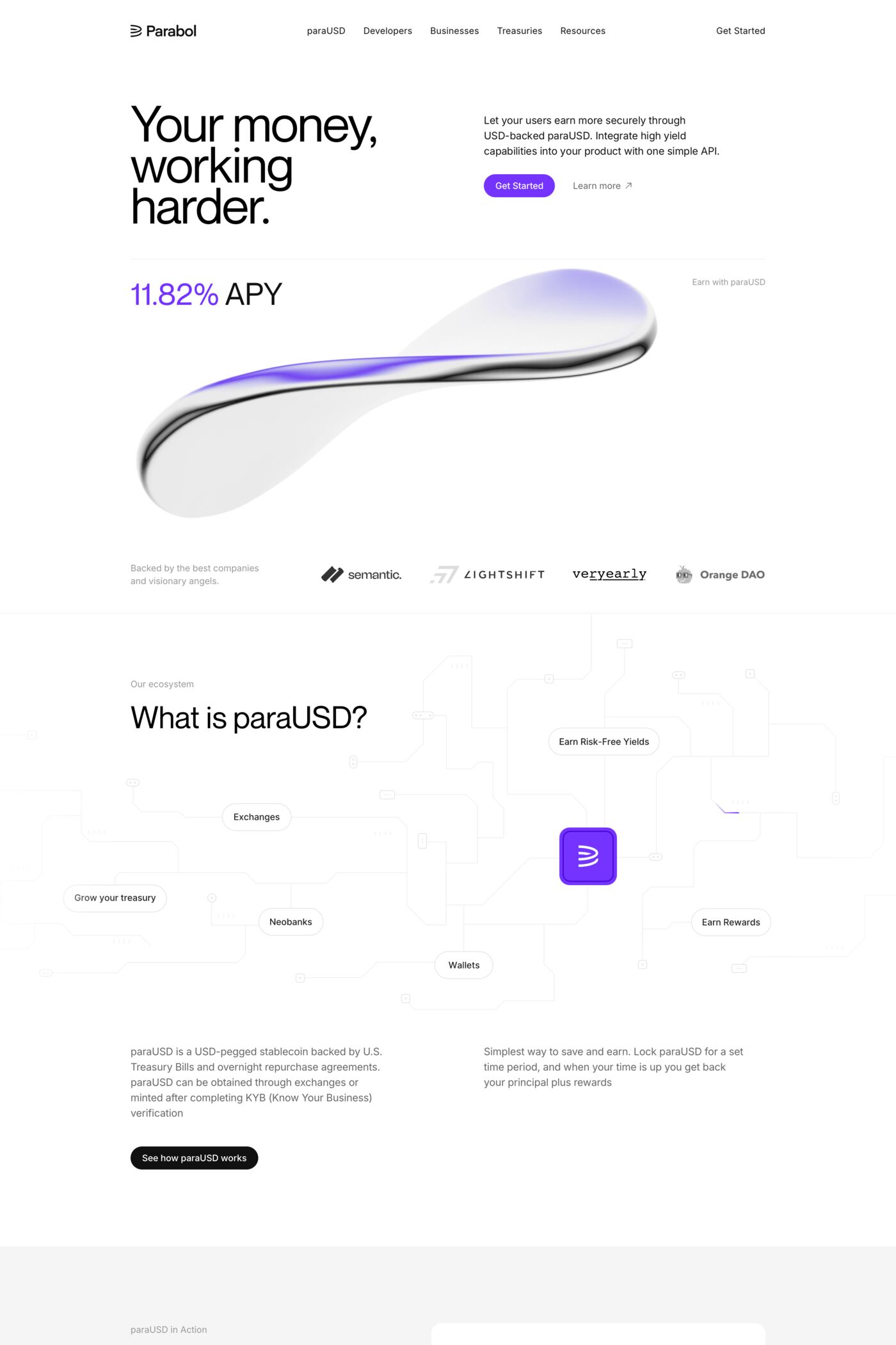 Parabol website screenshot