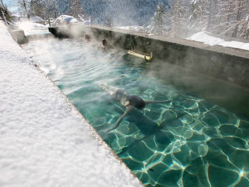Eden Hotel - Luxury ski hotel gallery image 7 showing alpine architecture, interior design, or mountain views