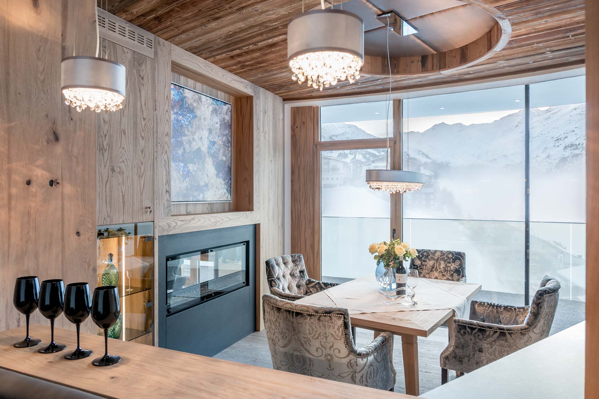 Alpen-Wellness Resort Hochfirst - Luxury ski hotel gallery image 8 showing alpine architecture, interior design, or mountain views