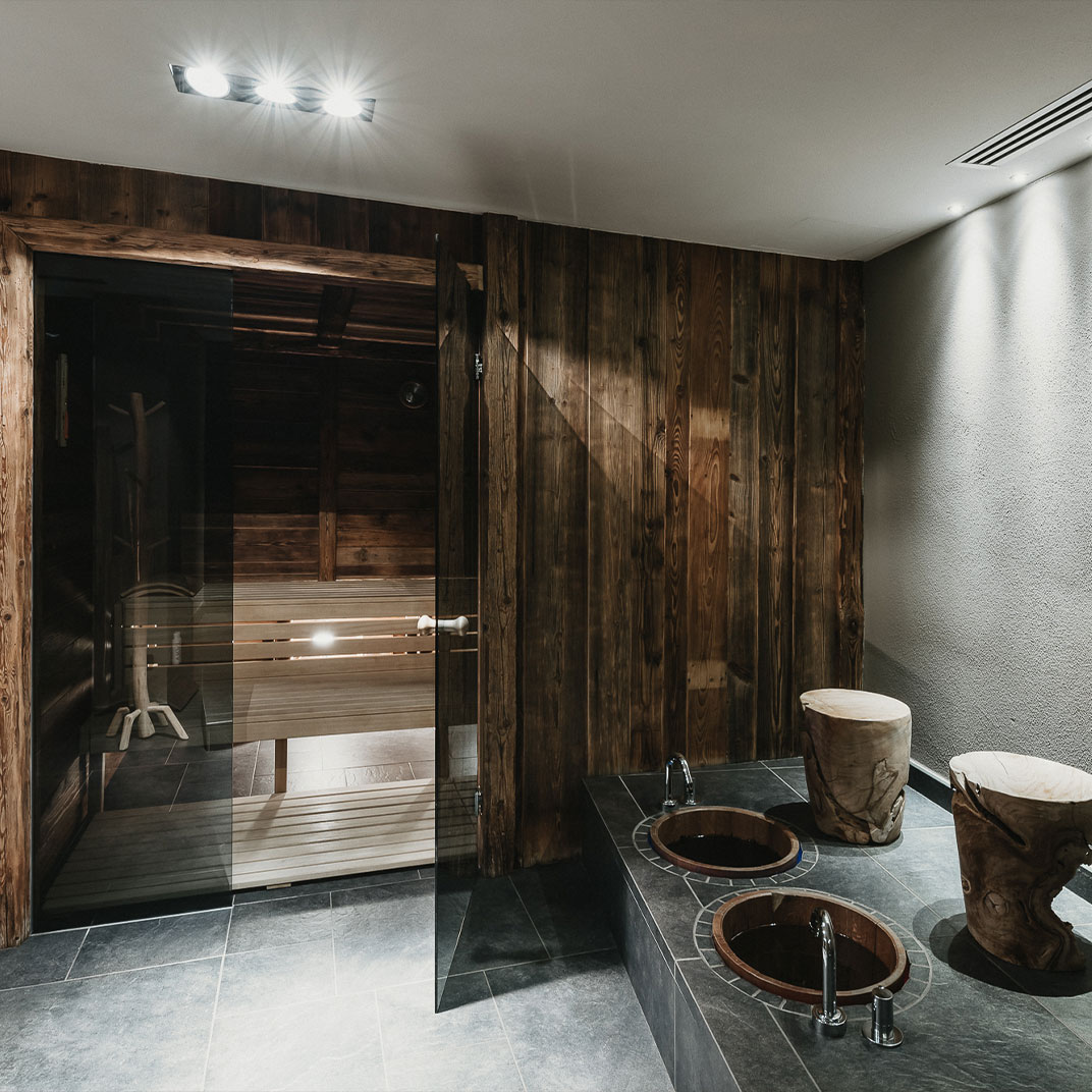 Hotel Sonne - Luxury ski hotel gallery image 7 showing alpine architecture, interior design, or mountain views