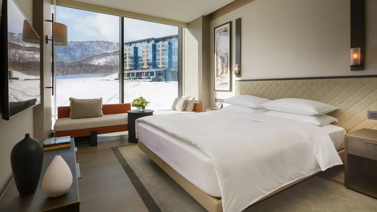 Park Hyatt Niseko Hanazono - Luxury ski hotel gallery image 10 showing alpine architecture, interior design, or mountain views