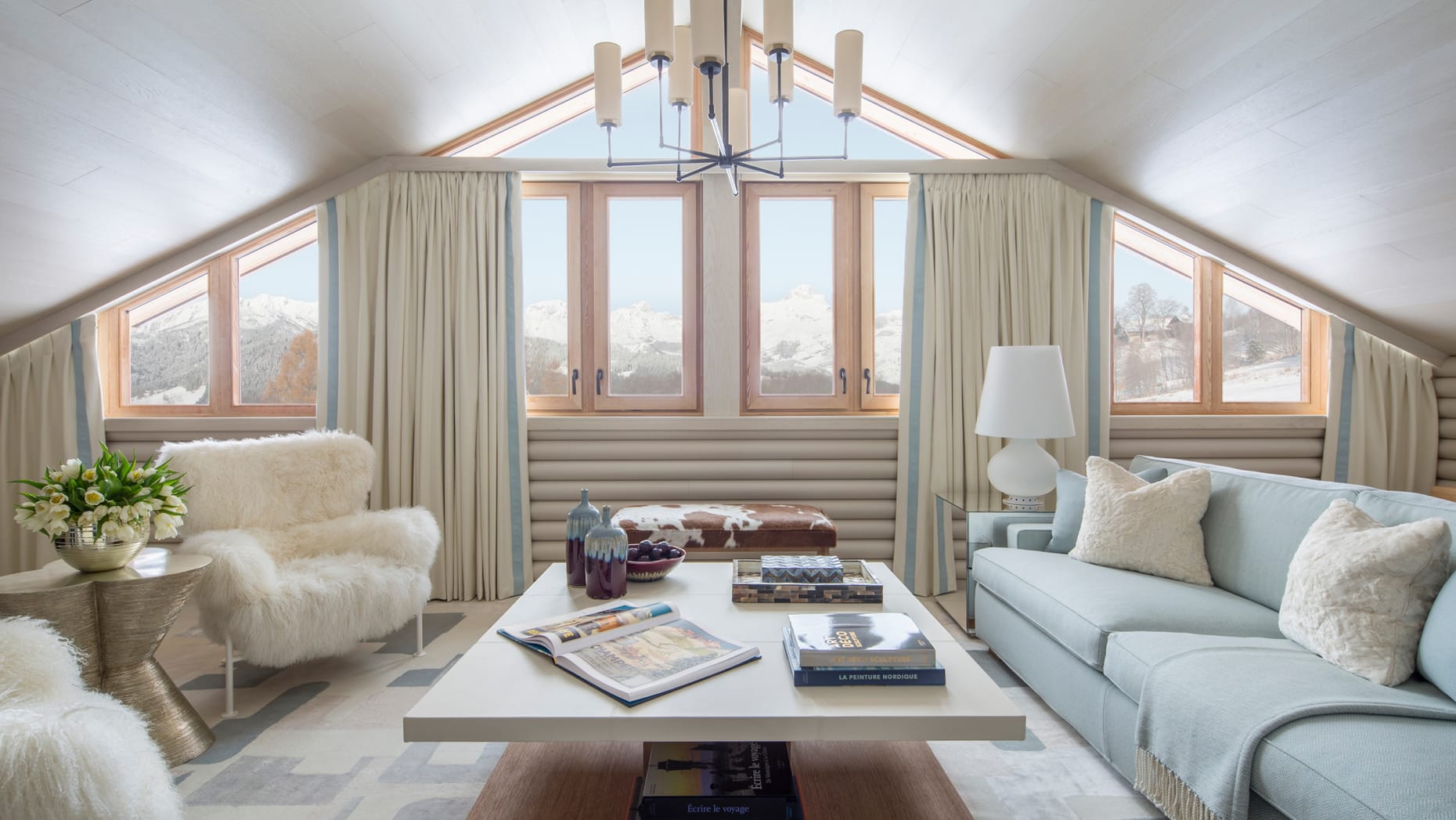 Four Seasons Resort Megève - Luxury ski hotel gallery image 2 showing alpine architecture, interior design, or mountain views