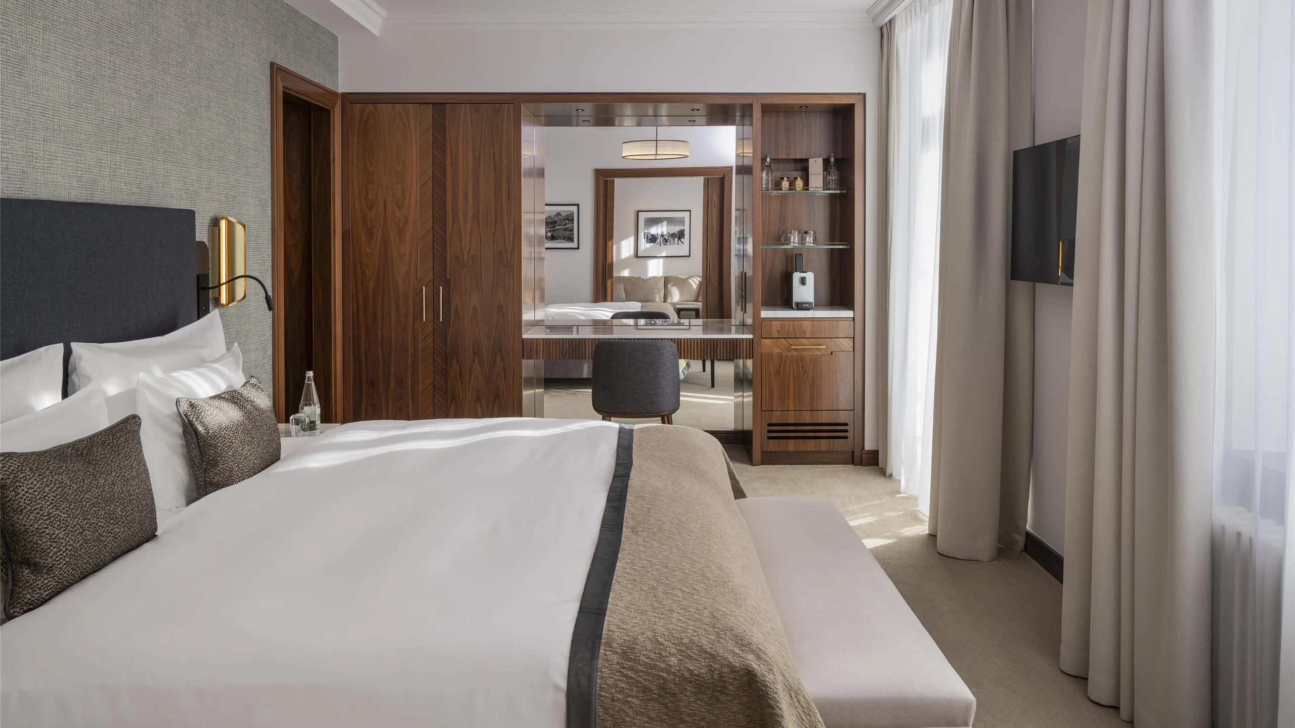 Kempinski Grand Hotel des Bains - Luxury ski hotel gallery image 23 showing alpine architecture, interior design, or mountain views