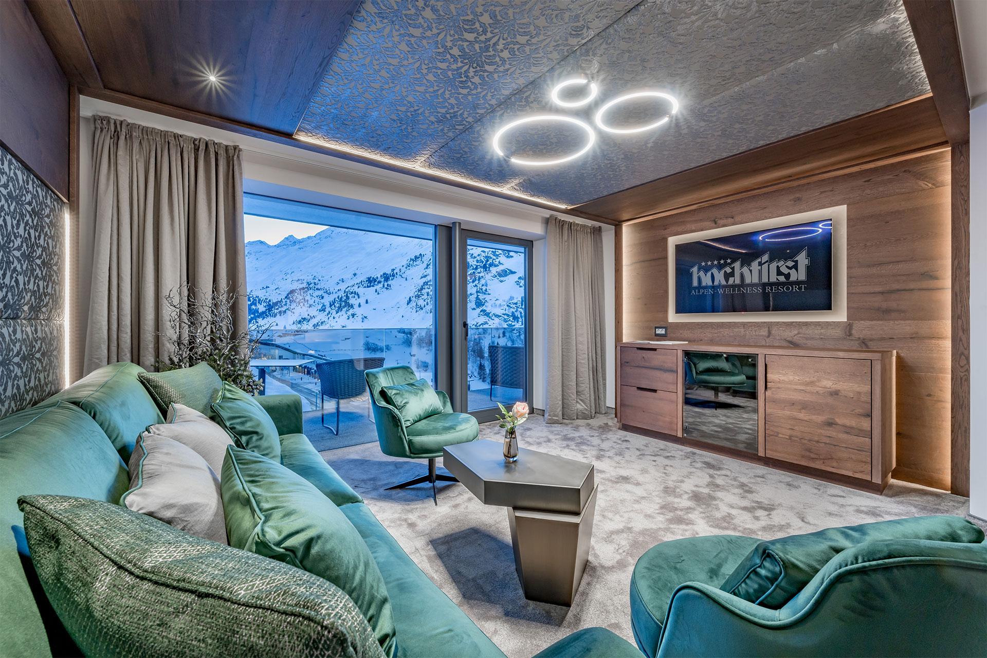 Alpen-Wellness Resort Hochfirst - Luxury ski hotel gallery image 3 showing alpine architecture, interior design, or mountain views