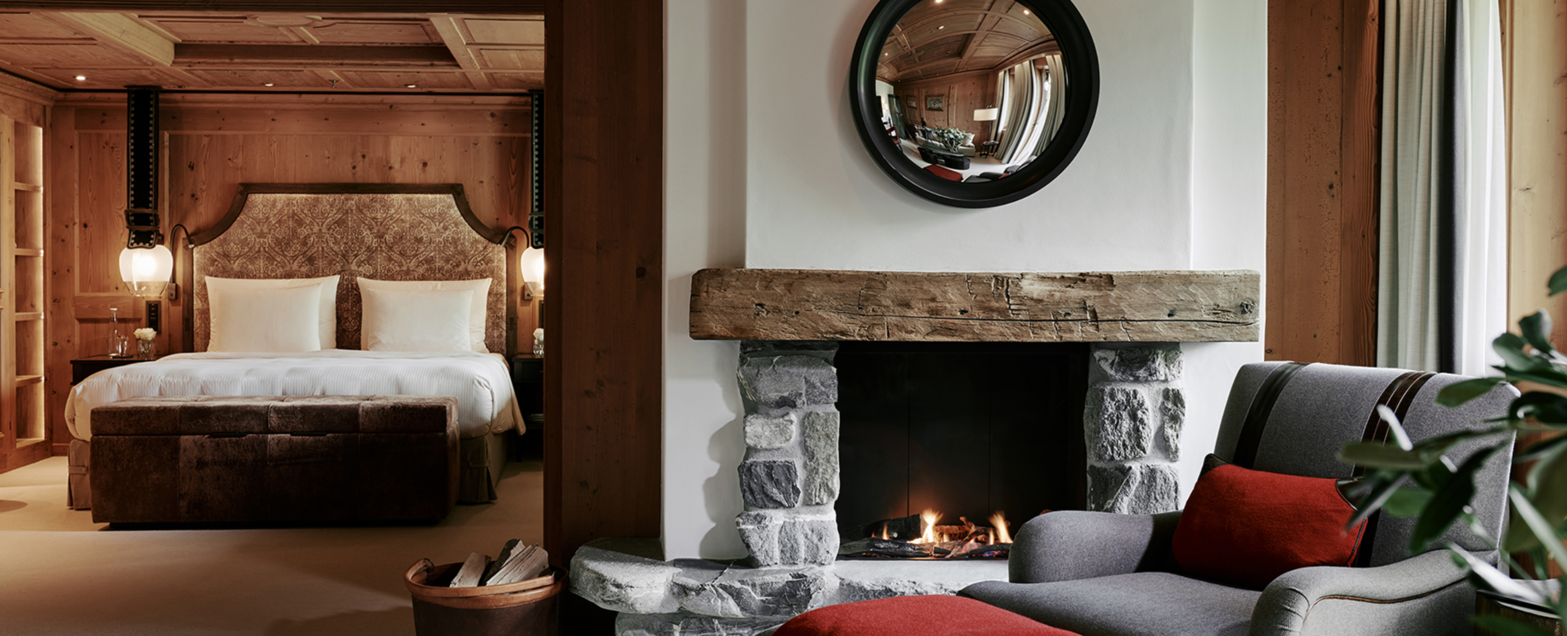 The Alpina Gstaad - Luxury ski hotel gallery image 6 showing alpine architecture, interior design, or mountain views