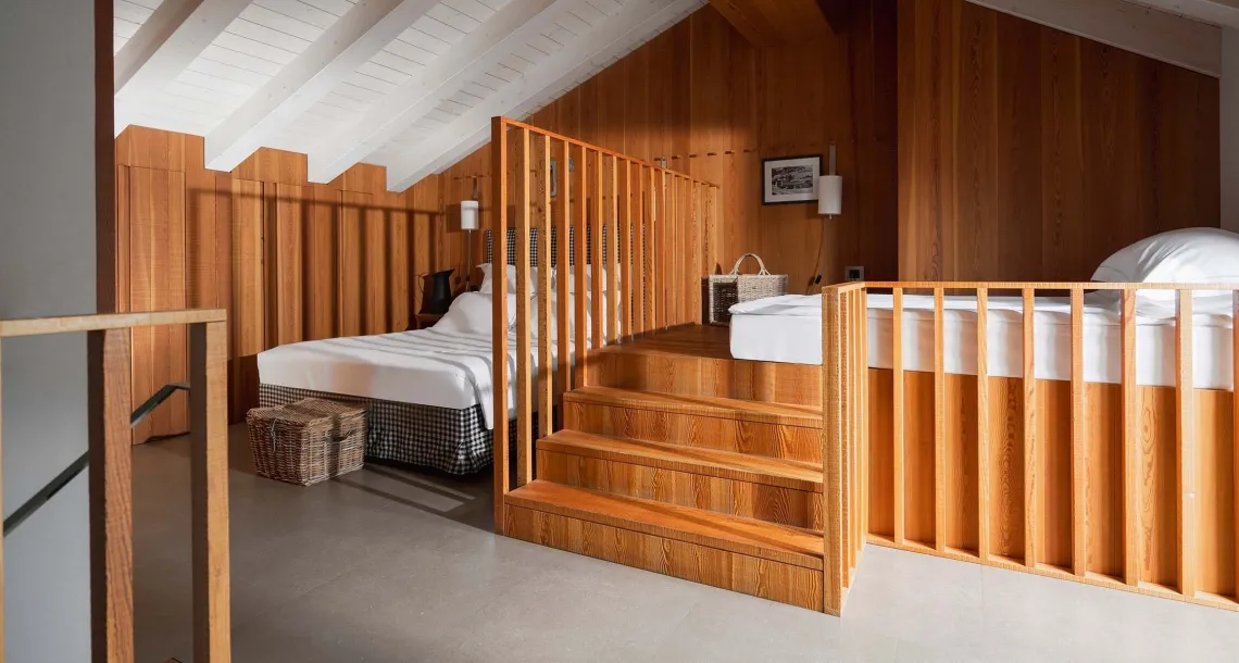 Eden Hotel - Luxury ski hotel gallery image 10 showing alpine architecture, interior design, or mountain views