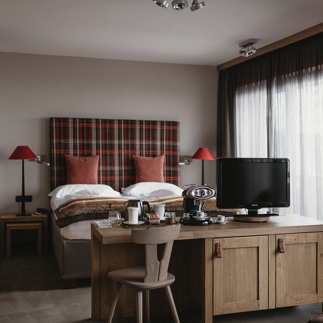 Hotel Sonne - Luxury ski hotel gallery image 4 showing alpine architecture, interior design, or mountain views