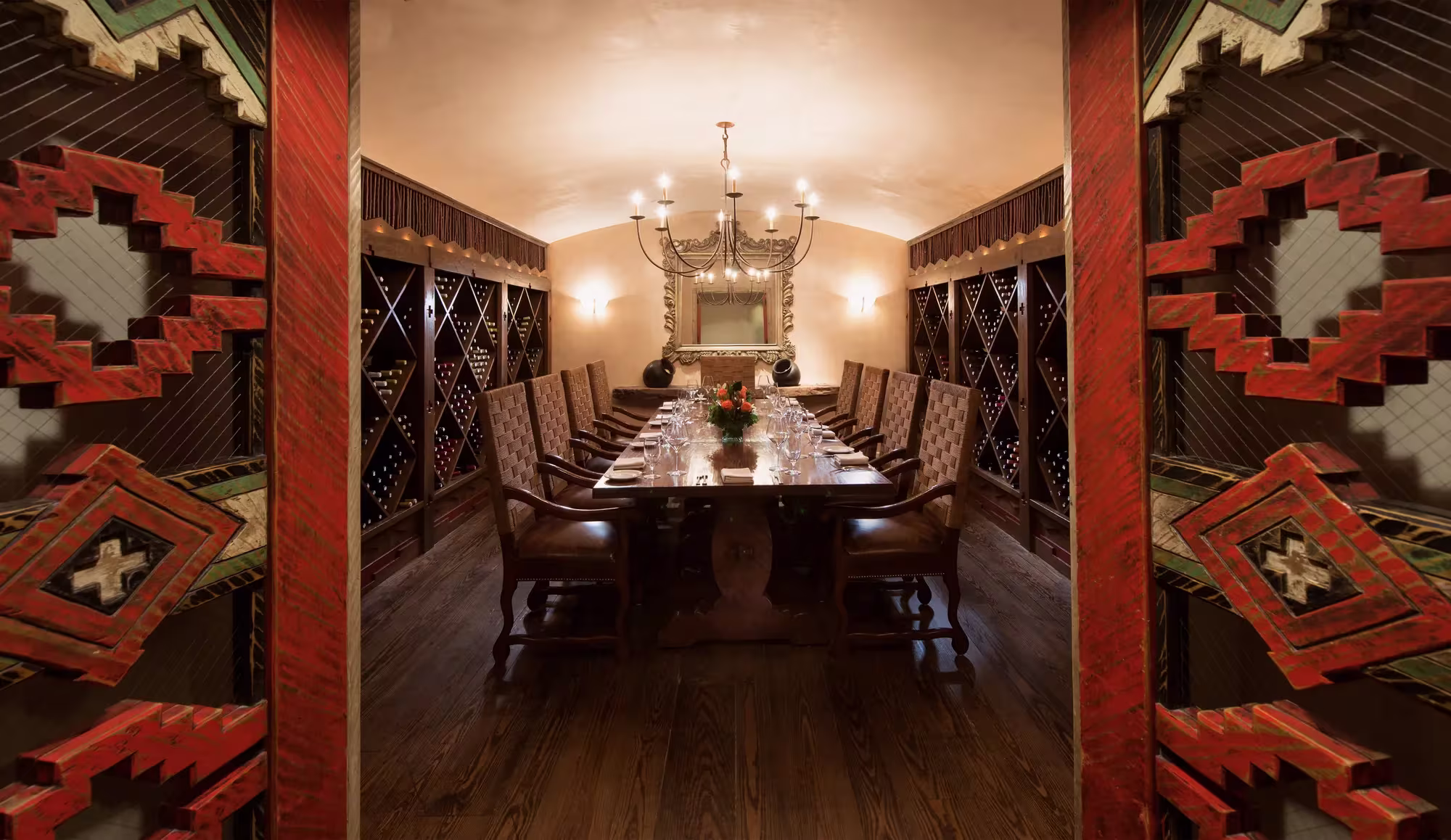 Rosewood Inn of the Anasazi  - Luxury ski hotel gallery image 7 showing alpine architecture, interior design, or mountain views