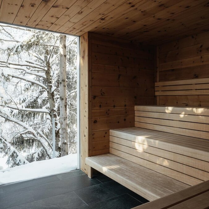 Aman Rosa Alpina - Luxury ski hotel gallery image 15 showing alpine architecture, interior design, or mountain views