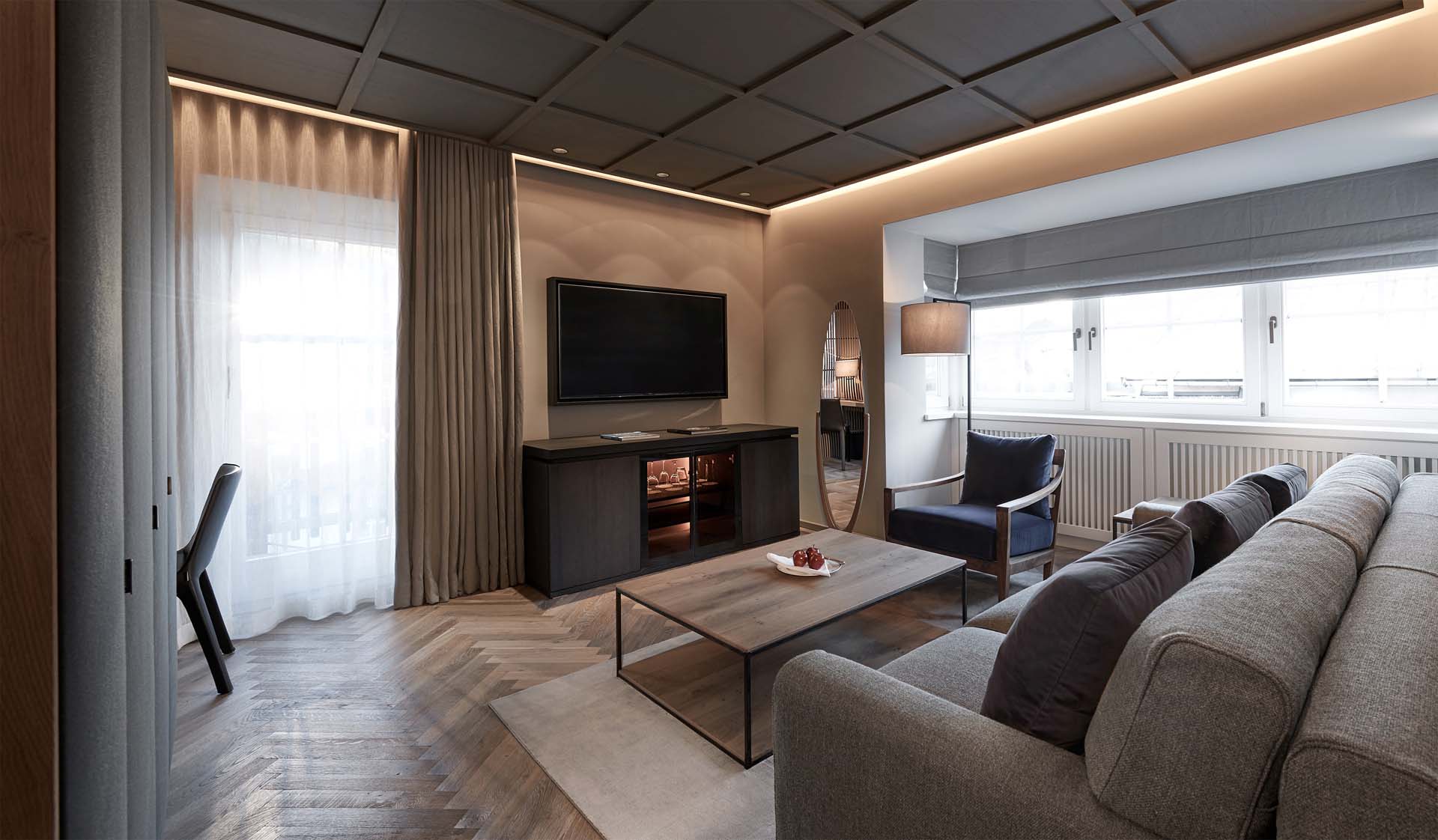 Hotel Weisses Roessl - Luxury ski hotel gallery image 9 showing alpine architecture, interior design, or mountain views