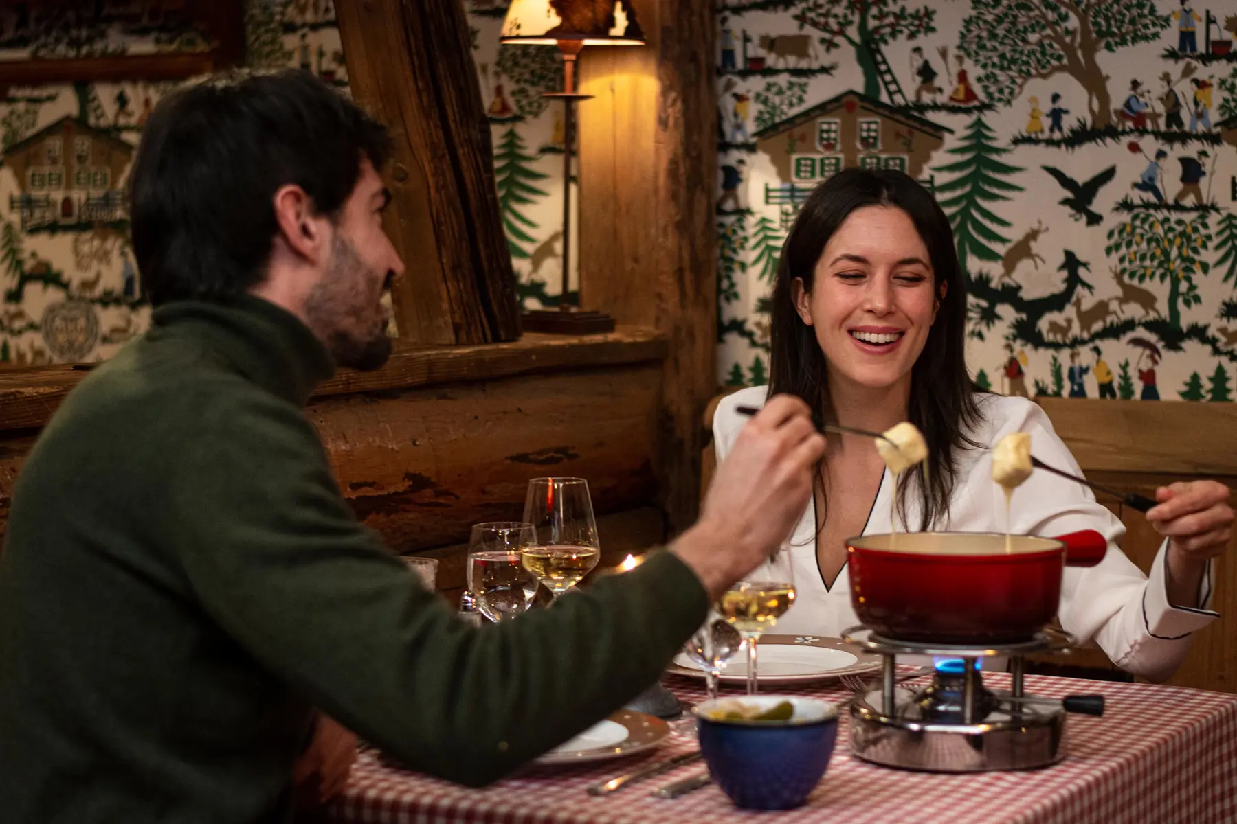 Gstaad Palace - Luxury ski hotel gallery image 13 showing alpine architecture, interior design, or mountain views